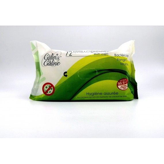 Lingettes désinfectantes -...