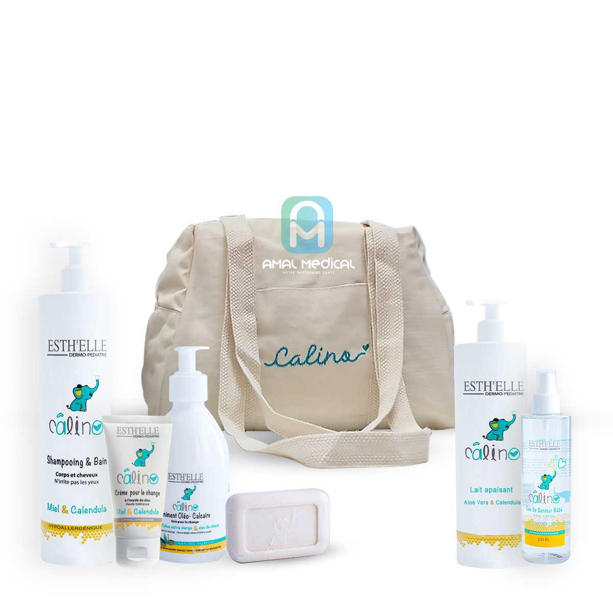Calino - Sac de maternité - 6 produits