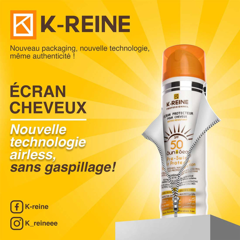 ecran cheveux kreine