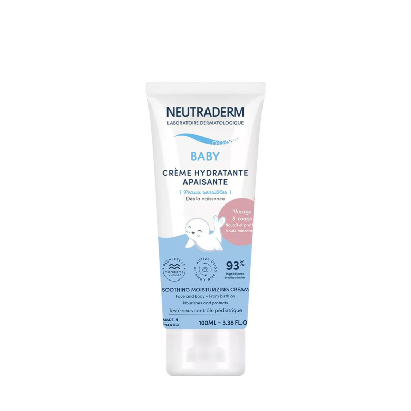 Neutraderm Baby - Crème hydratante apaisante - 100ml