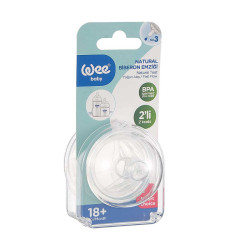 tétine de biberon à col large