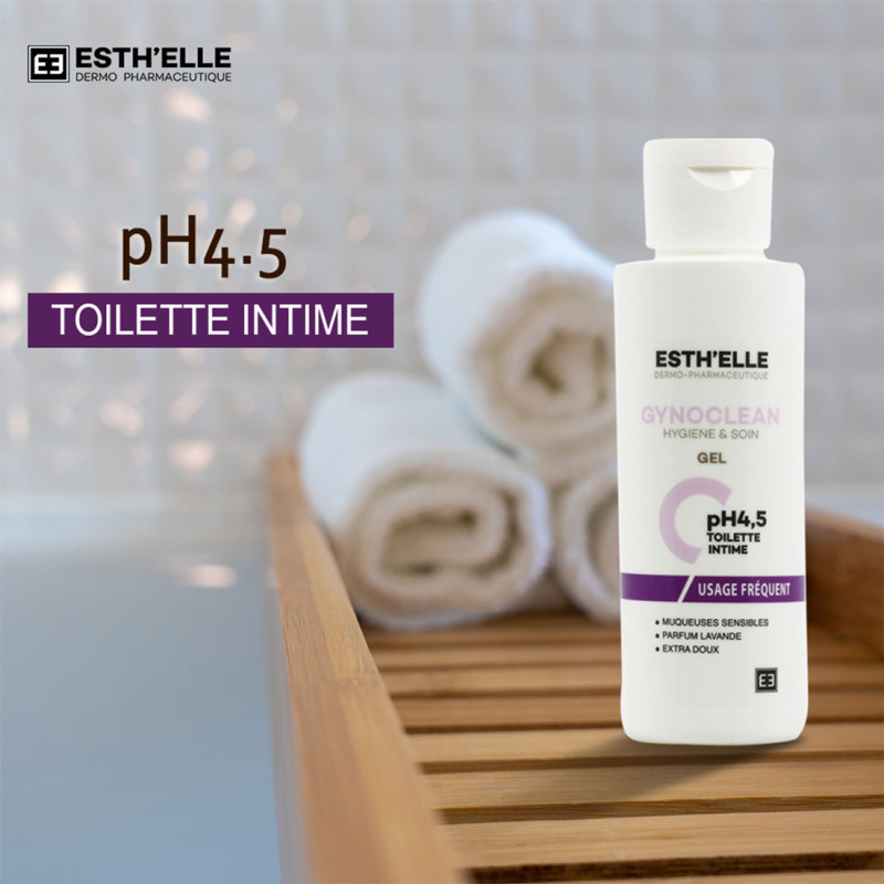 Esth'Elle Gynoclean - Gel de toilette intime - usage fréquent - 120ml