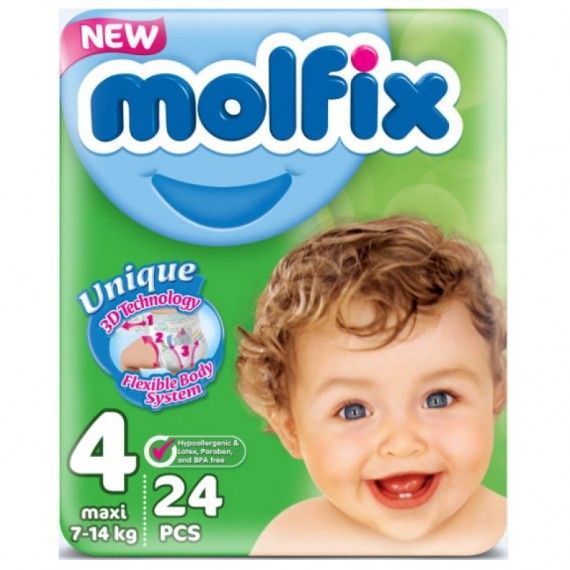 Molfix - Couches bébé - T4...