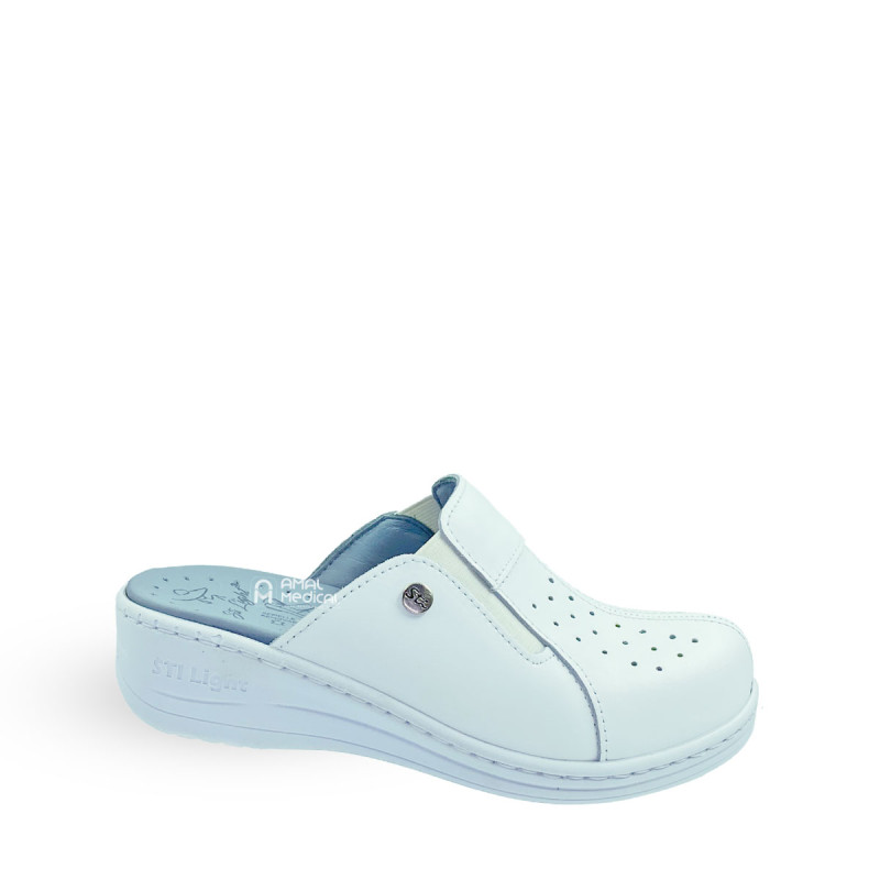 Sabot orthopédique femme blanc