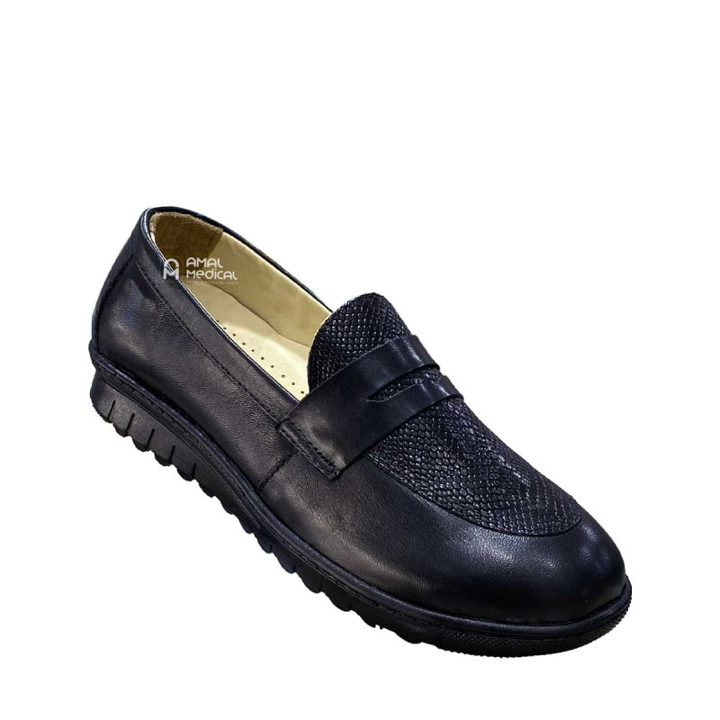 mocassin orthopédique femme