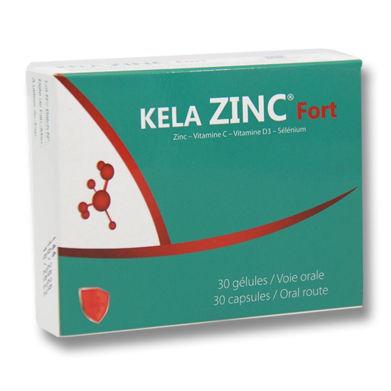 KELA ZINC FORT 30 Gélules