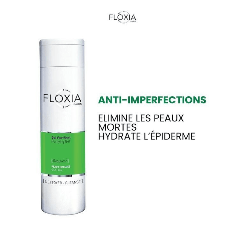 Gel nettoyant purifiant régulateur Floxia