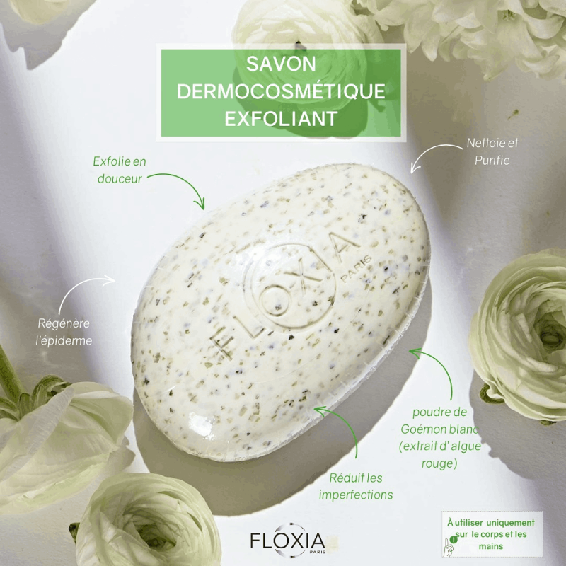 savon exfoliant