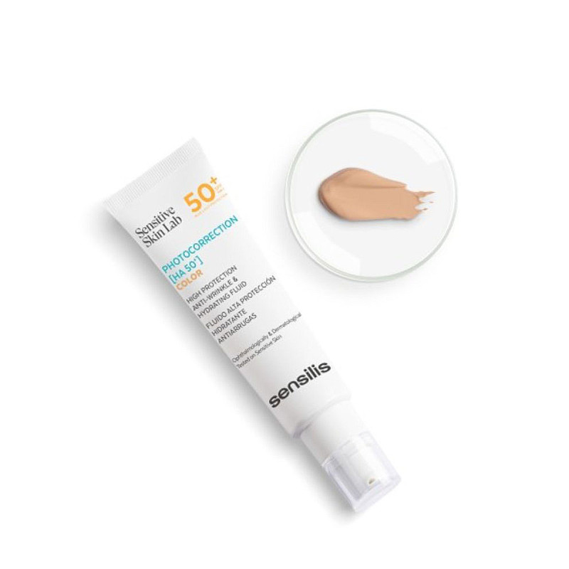 écran solaire teinté spf50+ sensilis