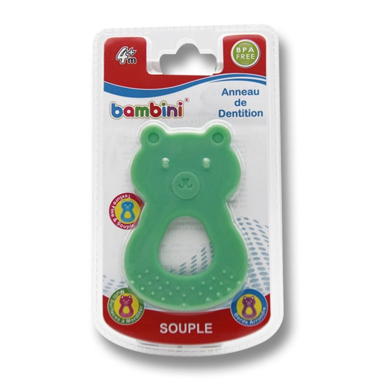 Anneau de dentition Vert - Bambini Tunisie