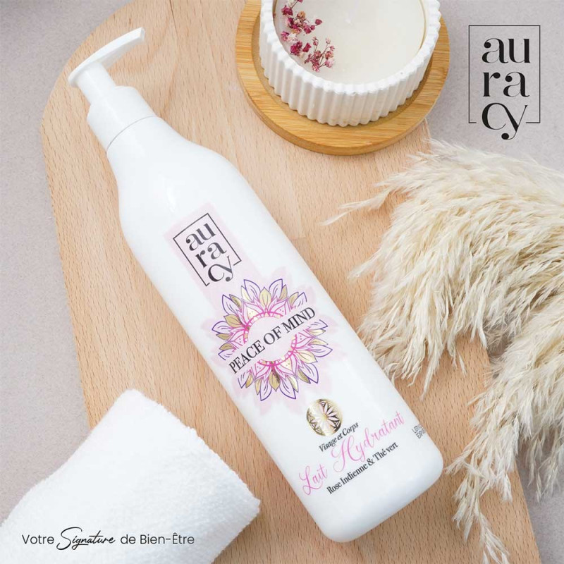 Auracy  - Lait de corps hydratant - Peace of mind