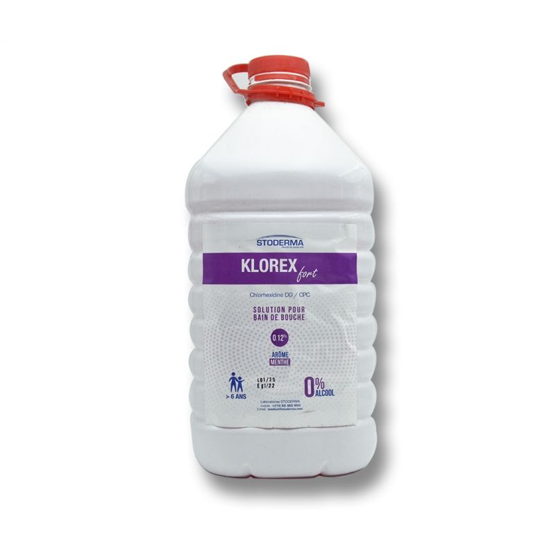 KLOREX Fort - Solution pour bain de bouche 5l
