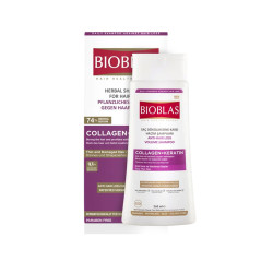 Shampoing anti-chute collagen et keratin