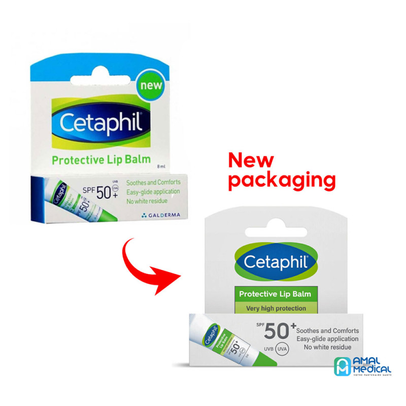 Cetaphil - Baume à lèvres protecteur spf 50+