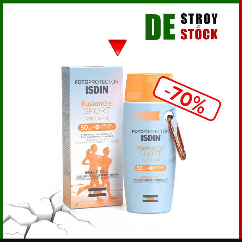 Isdin Fusion Gel Sport spf50+ - Gel Protecteur pour les sportifs - 100ml