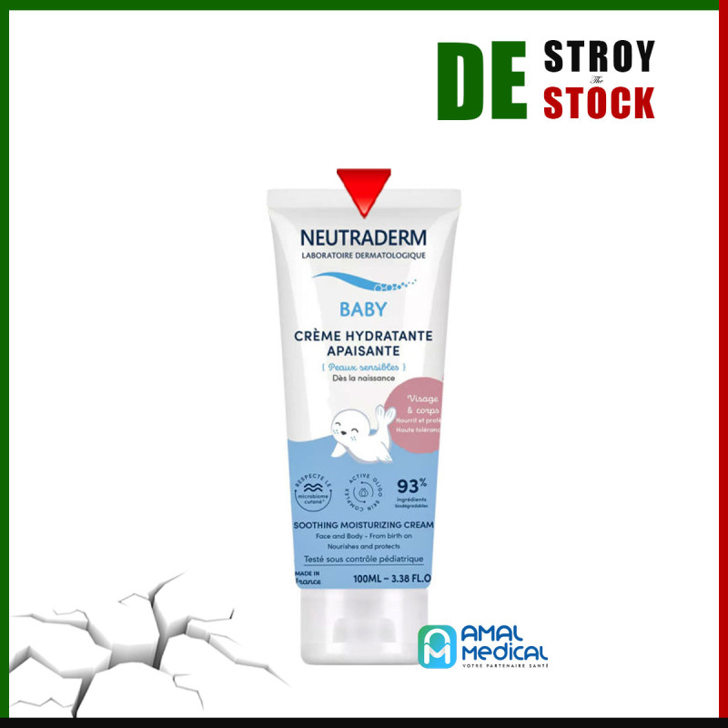 Neutraderm Baby - Crème hydratante apaisante - 100ml