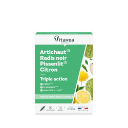 Vitavea - Artichaut Radis Noir Pissenlit Citron