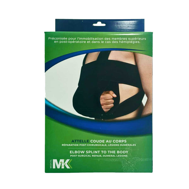 Attelle coude au corps
