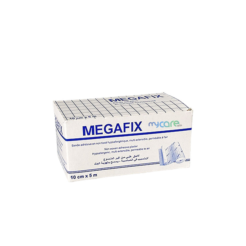 Megafix Bande Adhésive et non tissé microporeuse
