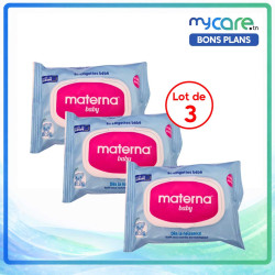 Materna - Lingettes lot de...