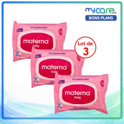 Materna - Lingettes lot de...