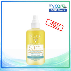 Eau de protection solaire...