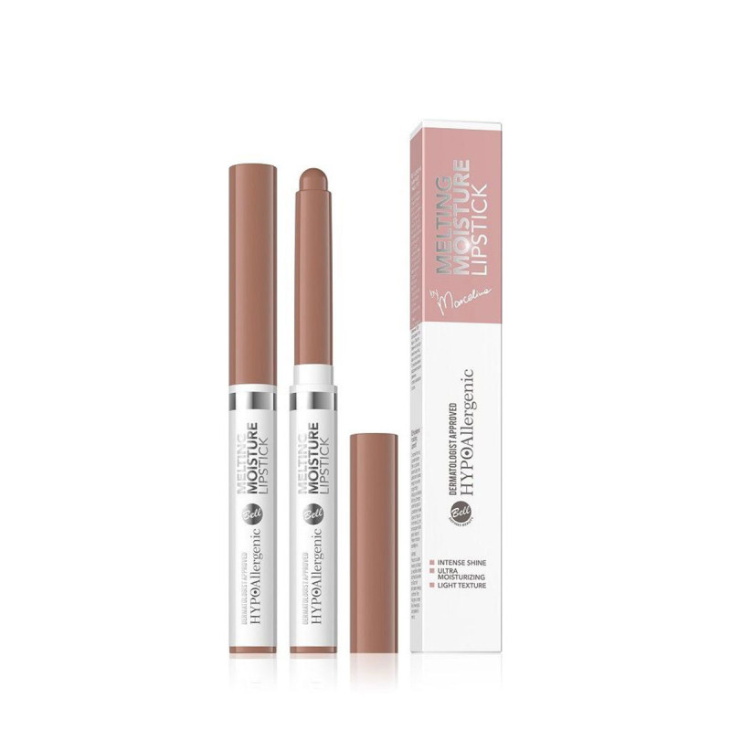 Bell - Lipstick Hypoallergénique fondant hydratant - Ref 002 Mocha Beige