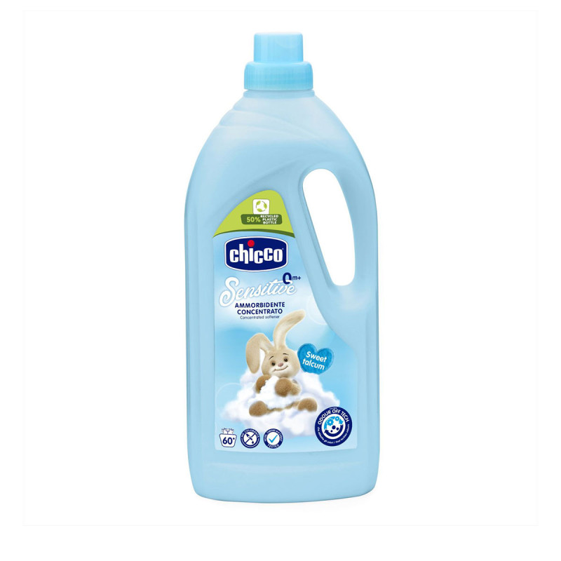Chicco - Adoucissant Textile Parfumé au Talc - 1,5L