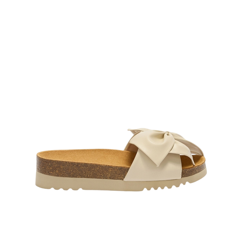 Scholl Bowy 2.0 - Claquette orthopédique femme - Blanc cassé