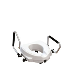 Rehausse de toilette avec accoudoir
