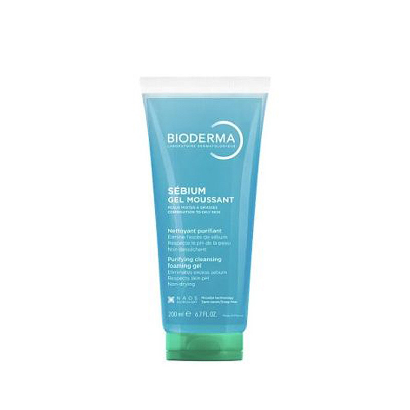 Bioderma Sébium - Gel moussant purifiant en tube - 200ml