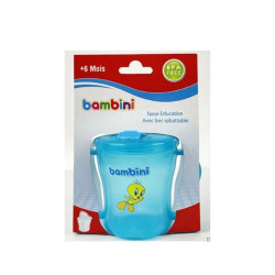 Tasse éducative avec bec rabattable