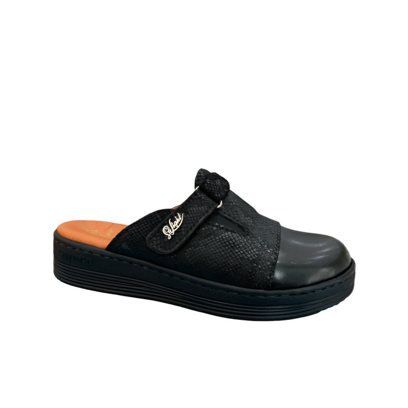 STI Orthopedic - Sabot orthopédique femme FS08 - Noir Croco