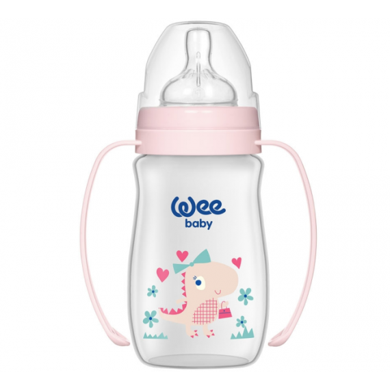 Wee Baby - Classic+ Biberon en PP à col large - 250ml