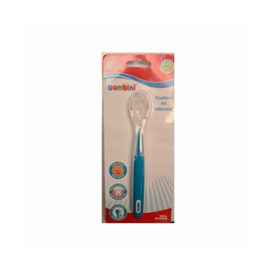 Cuillère silicone souple - Bambini