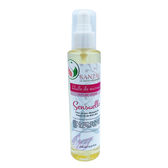 Huile de massage sensuelle...
