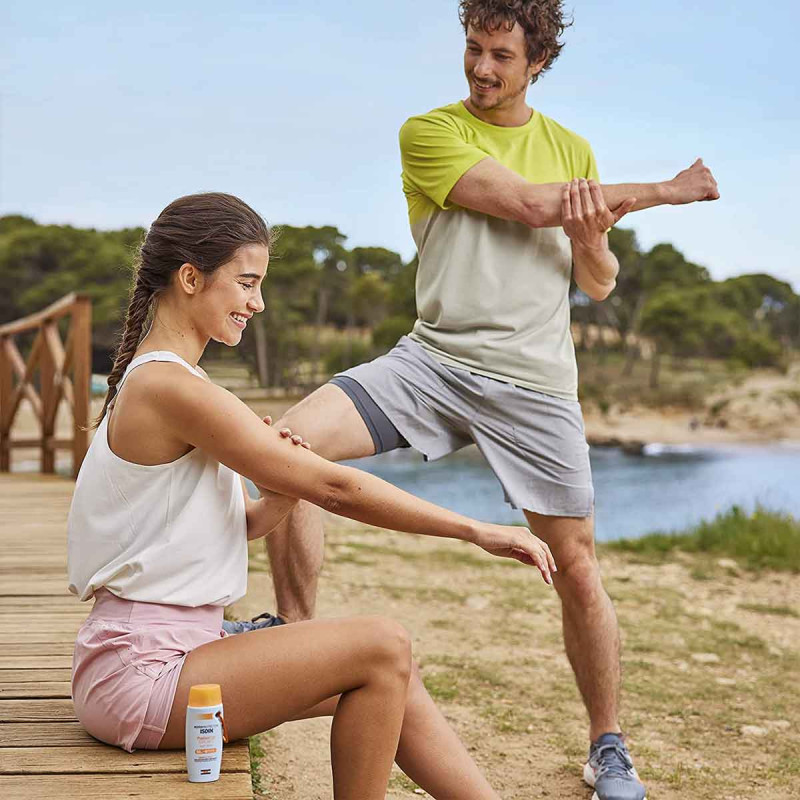 Isdin Fusion Gel Sport spf50+ - Gel Protecteur pour les sportifs - 100ml