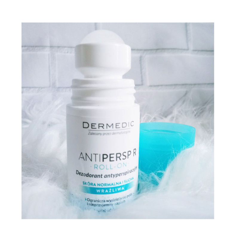 Dermedic Antipersp R - Roll-On anti-transpirant 48h protection - 60ml