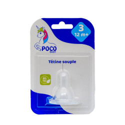 Tétine en silicone souple -...