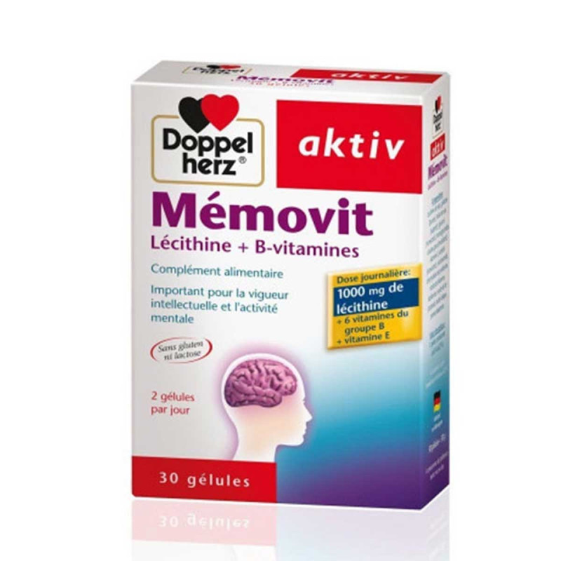 Mémovit - Doppel herz aktiv - 30 Capsules