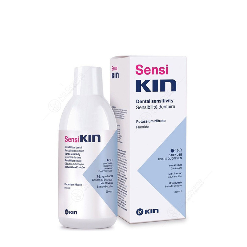 KIN Sensikin - Bain de Bouche - sensibilité dentaire - 250ml