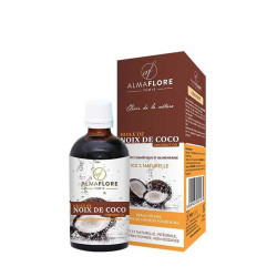 Huile de noix de coco -...