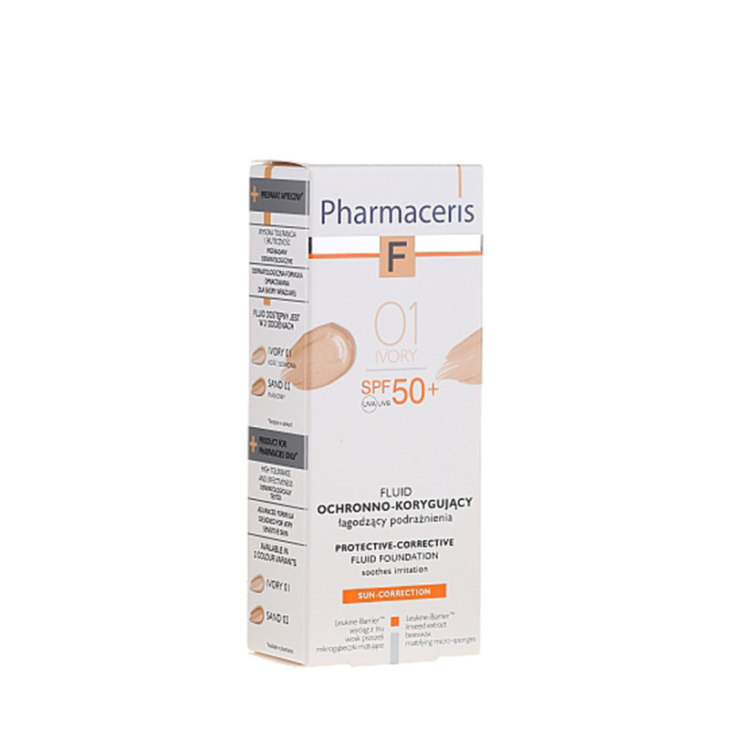 Ecran solaire teinté spf50+ Pharmaceris