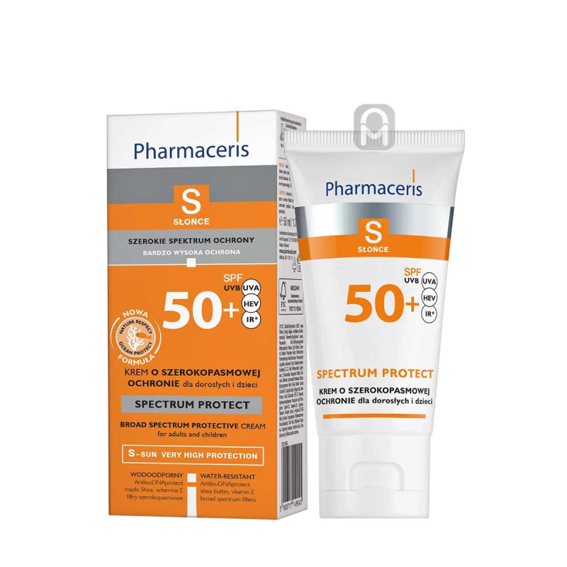 Pharmaceris S Spectrum Protect - Ecran solaire invisible spf50+ PPD30 - 50ml