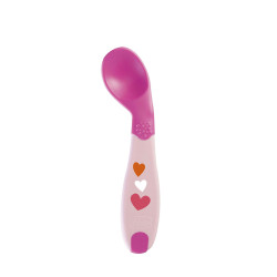 Cuillère bébé en silicone -...