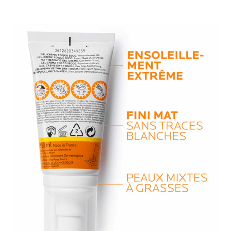 La Roche-Posay Anthelios gel-crème Toucher Sec SPF 50+