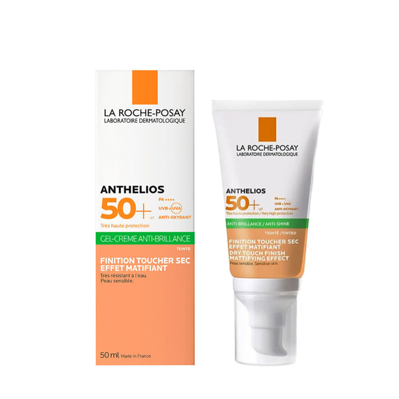 Gel-crème teinté spf50+