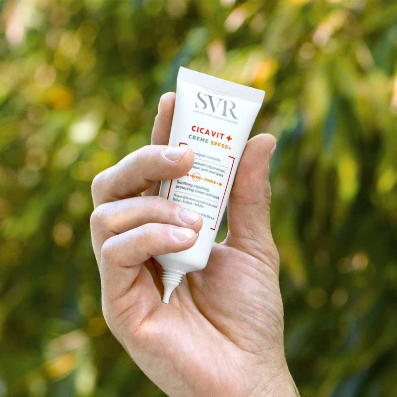 Crème apaisante protectrice spf50+