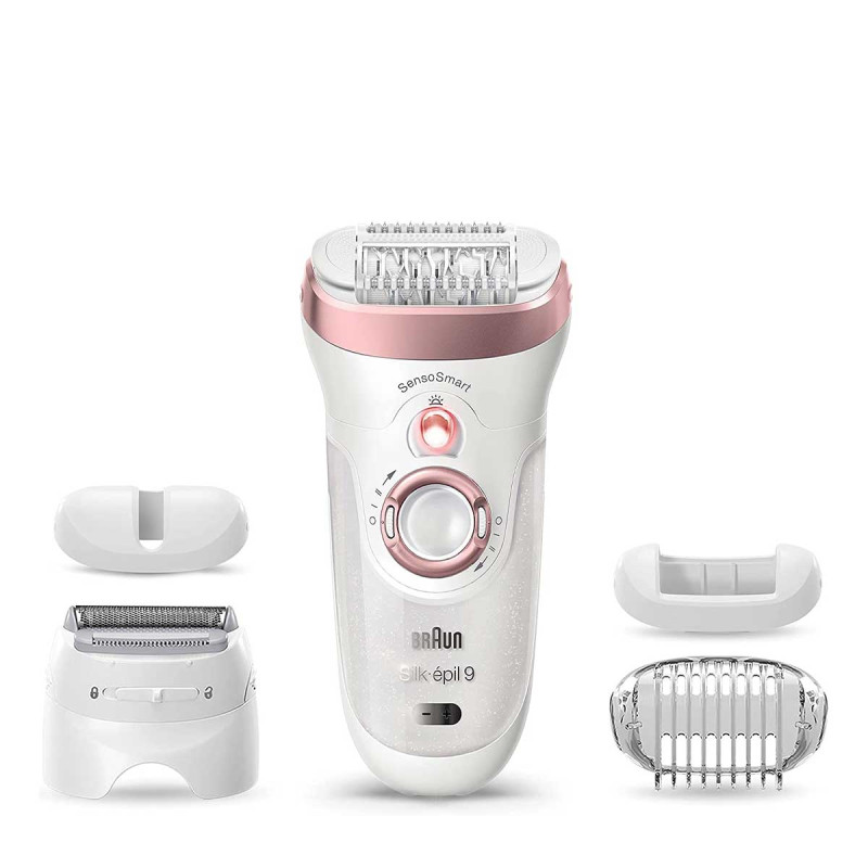 Silk-épil 9-720 avec technologie Wet & Dry et 4 accessoires