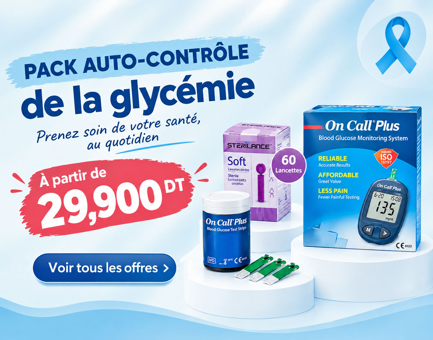 offres de contrôle du glycémie